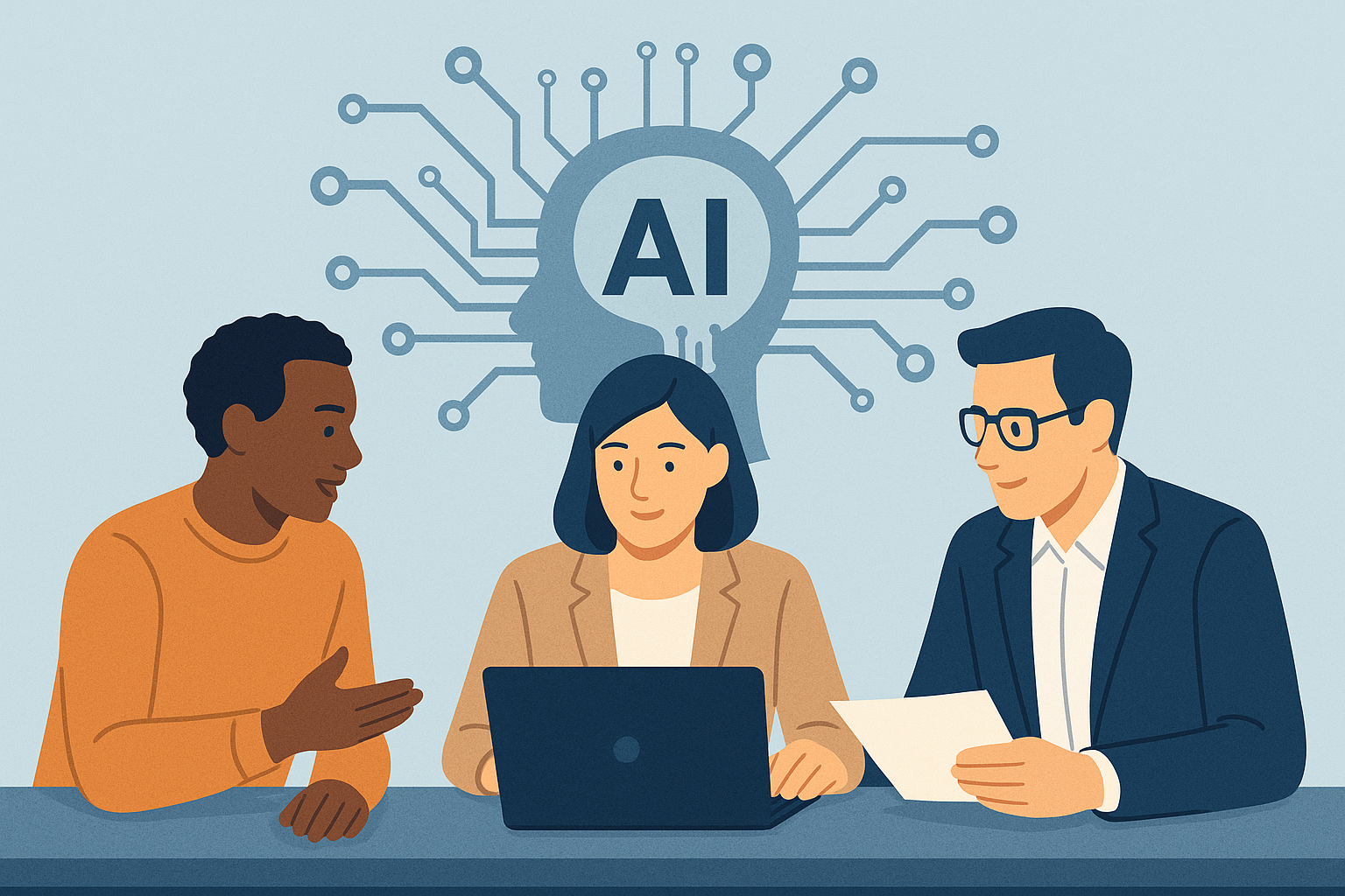 AI-Driven Collaboration